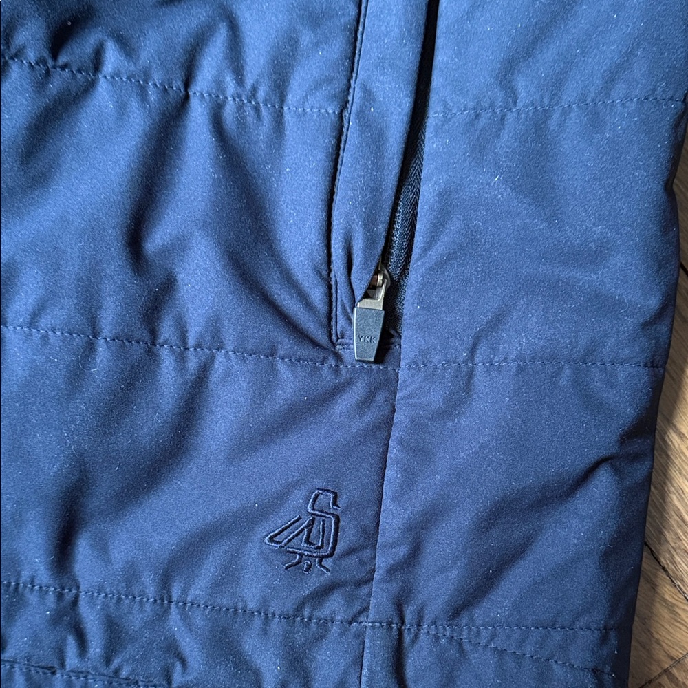 Walter Sky Men's navy Quilted Jacket l WS-J02 - Picture 8 of 9